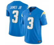 Men's Los Angeles Chargers #3 Derwin James Jr. Blue 2023 F.U.S.E. Vapor Untouchable Limited Stitched Jersey