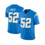 Men's Los Angeles Chargers #52 Khalil Mack Blue 2023 F.U.S.E. Vapor Untouchable Limited Stitched Jersey