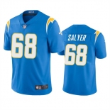 Men's Los Angeles Chargers #68 Jamaree Salyer Blue Vapor Untouchable Limited Stitched Jersey