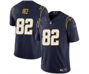 Men's Los Angeles Chargers #82 Brenden Rice Navy 2024 Draft Vapor Limited Football Stitched Jersey