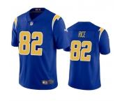 Men's Los Angeles Chargers #82 Brenden Rice Royal 2024 Draft Vapor Limited Football Stitched Jersey