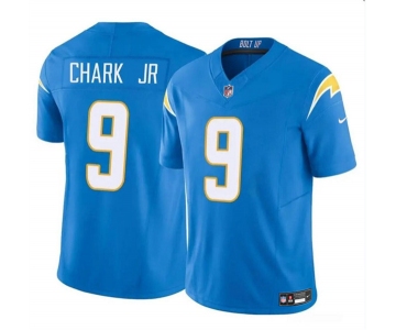 Men's Los Angeles Chargers #9 DJ Chark Jr Blue 2024 F.U.S.E. Vapor Limited Football Stitched Jersey