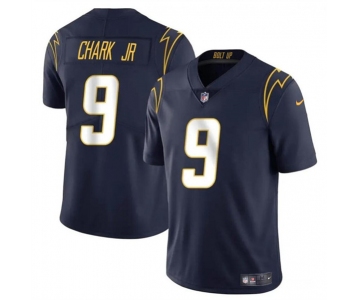 Men's Los Angeles Chargers #9 DJ Chark Jr Navy 2024 Vapor Limited Football Stitched Jersey