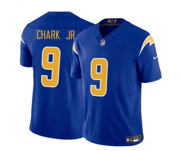 Men's Los Angeles Chargers #9 DJ Chark Jr Royal 2024 F.U.S.E. Vapor Limited Football Stitched Jersey