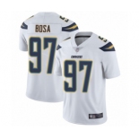 Men's Los Angeles Chargers #97 Joey Bosa White Vapor Untouchable Limited Player Football Jersey