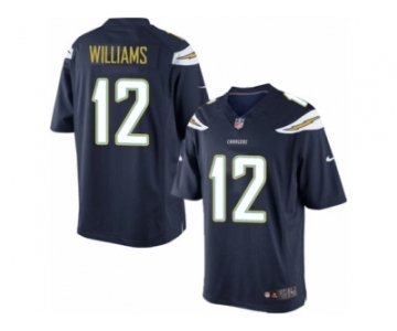 Men's Nike Los Angeles Chargers #12 Mike Williams Limited Navy Blue Team Color NFL Jersey