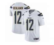 Men's Nike Los Angeles Chargers #12 Travis Benjamin Vapor Untouchable Limited White NFL Jersey