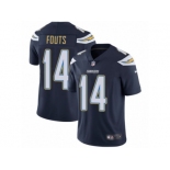 Men's Nike Los Angeles Chargers #14 Dan Fouts Vapor Untouchable Limited Navy Blue Team Color NFL Jersey