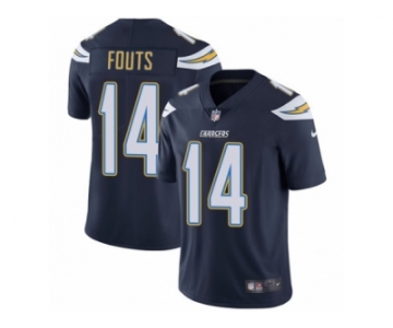 Men's Nike Los Angeles Chargers #14 Dan Fouts Vapor Untouchable Limited Navy Blue Team Color NFL Jersey