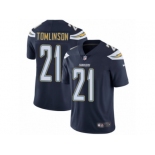 Men's Nike Los Angeles Chargers #21 LaDainian Tomlinson Vapor Untouchable Limited Navy Blue Team Color NFL Jersey