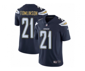 Men's Nike Los Angeles Chargers #21 LaDainian Tomlinson Vapor Untouchable Limited Navy Blue Team Color NFL Jersey