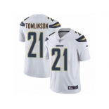 Men's Nike Los Angeles Chargers #21 LaDainian Tomlinson Vapor Untouchable Limited White NFL Jersey