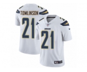 Men's Nike Los Angeles Chargers #21 LaDainian Tomlinson Vapor Untouchable Limited White NFL Jersey