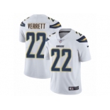 Men's Nike Los Angeles Chargers #22 Jason Verrett Vapor Untouchable Limited White NFL Jersey