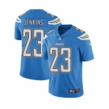 Men's Nike Los Angeles Chargers #23 Rayshawn Jenkins Electric Blue Alternate Vapor Untouchable Limited Player NFL Jersey