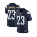 Men's Nike Los Angeles Chargers #23 Rayshawn Jenkins Navy Blue Team Color Vapor Untouchable Limited Player NFL Jersey