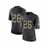 Men's Nike Los Angeles Chargers #26 Casey Hayward Limited Black 2016 Salute to Service NFL Jersey