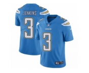 Men's Nike Los Angeles Chargers #3 Rayshawn Jenkins Electric Blue Alternate Vapor Untouchable Limited Player NFL Jersey