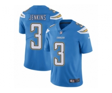 Men's Nike Los Angeles Chargers #3 Rayshawn Jenkins Electric Blue Alternate Vapor Untouchable Limited Player NFL Jersey