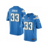 Men's Nike Los Angeles Chargers #33 Rayshawn Jenkins Limited Electric Blue Alternate NFL Jersey