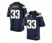 Men's Nike Los Angeles Chargers #33 Rayshawn Jenkins Limited Navy Blue Team Color NFL Jersey