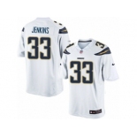 Men's Nike Los Angeles Chargers #33 Rayshawn Jenkins Limited White NFL Jersey