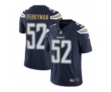 Men's Nike Los Angeles Chargers #52 Denzel Perryman Vapor Untouchable Limited Navy Blue Team Color NFL Jersey