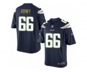 Men's Nike Los Angeles Chargers #66 Dan Feeney Limited Navy Blue Team Color NFL Jersey