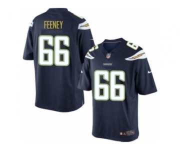 Men's Nike Los Angeles Chargers #66 Dan Feeney Limited Navy Blue Team Color NFL Jersey