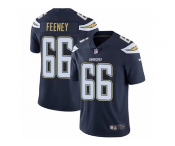 Men's Nike Los Angeles Chargers #66 Dan Feeney Vapor Untouchable Limited Navy Blue Team Color NFL Jersey