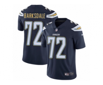 Men's Nike Los Angeles Chargers #72 Joe Barksdale Vapor Untouchable Limited Navy Blue Team Color NFL Jersey