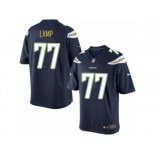 Men's Nike Los Angeles Chargers #77 Forrest Lamp Limited Navy Blue Team Color NFL Jersey