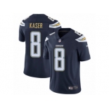 Men's Nike Los Angeles Chargers #8 Drew Kaser Vapor Untouchable Limited Navy Blue Team Color NFL Jersey