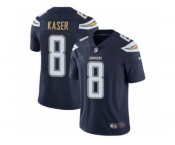 Men's Nike Los Angeles Chargers #8 Drew Kaser Vapor Untouchable Limited Navy Blue Team Color NFL Jersey