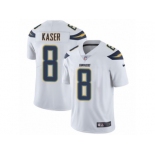 Men's Nike Los Angeles Chargers #8 Drew Kaser Vapor Untouchable Limited White NFL Jersey