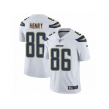 Men's Nike Los Angeles Chargers #86 Hunter Henry Vapor Untouchable Limited White NFL Jersey