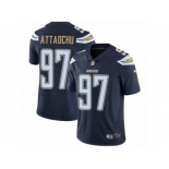 Men's Nike Los Angeles Chargers #97 Jeremiah Attaochu Vapor Untouchable Limited Navy Blue Team Color NFL Jersey