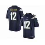 Men's Nike San Diego Chargers #12 Travis Benjamin Limited Navy Blue Team Color NFL Jersey