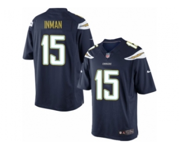 Men's Nike San Diego Chargers #15 Dontrelle Inman Limited Navy Blue Team Color NFL Jersey