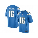 Men's Nike San Diego Chargers #16 Tyrell Williams Limited Electric Blue Alternate NFL Jersey