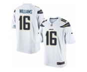 Men's Nike San Diego Chargers #16 Tyrell Williams Limited White NFL Jersey