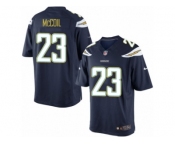 Men's Nike San Diego Chargers #23 Dexter McCoil Limited Navy Blue Team Color NFL Jersey