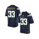 Men's Nike San Diego Chargers #33 Dexter McCluster Limited Navy Blue Team Color NFL Jersey