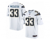 Men's Nike San Diego Chargers #33 Dexter McCluster Limited White NFL Jersey