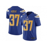 Men's Nike San Diego Chargers #37 Jahleel Addae Limited Electric Blue Rush NFL Jersey