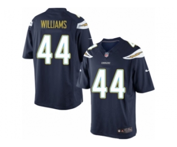 Men's Nike San Diego Chargers #44 Andre Williams Limited Navy Blue Team Color NFL Jersey