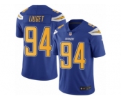 Men's Nike San Diego Chargers #94 Corey Liuget Limited Electric Blue Rush NFL Jersey