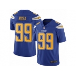 Men's Nike San Diego Chargers #99 Joey Bosa Limited Electric Blue Rush NFL Jersey