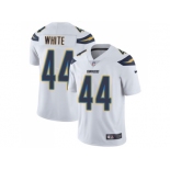 Nike Los Angeles Chargers #44 Kyzir White White Men Stitched NFL Vapor Untouchable Limited Jersey