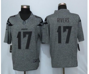 nike nfl jerseys San Diego Chargers #17 Philip Rivers gray[nike Limited]